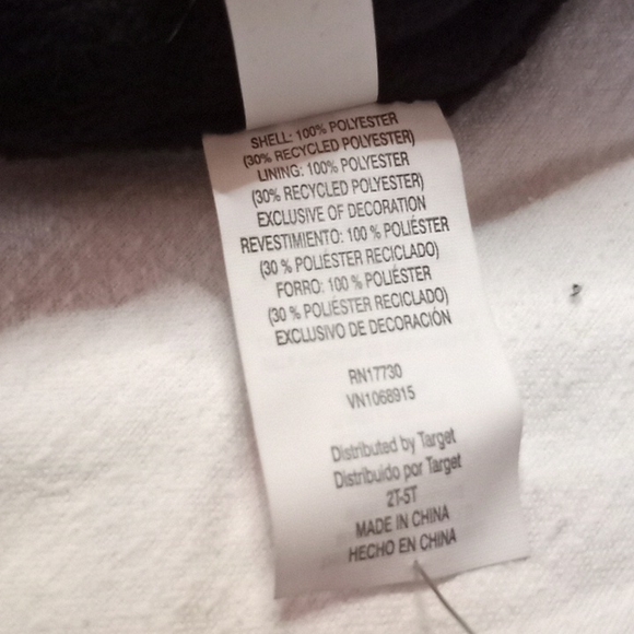 Cat & Jack Black Kitten Winter Cap & Gloves - Picture 5 of 5